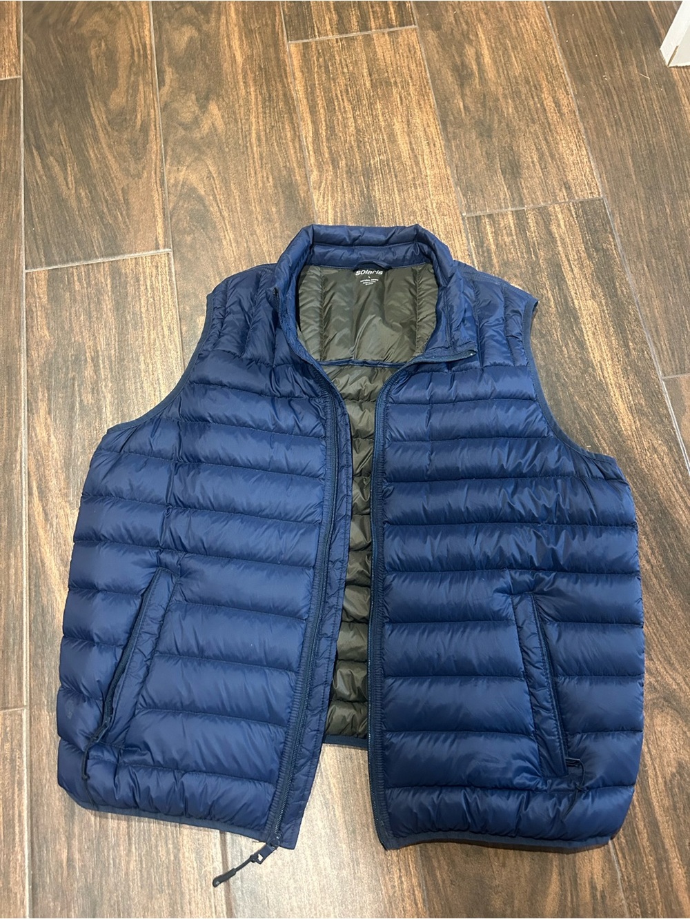 Solaris navy Packable Puffer
